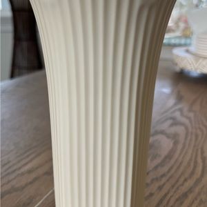 Lenox Ivory Bone China Fluted Vase